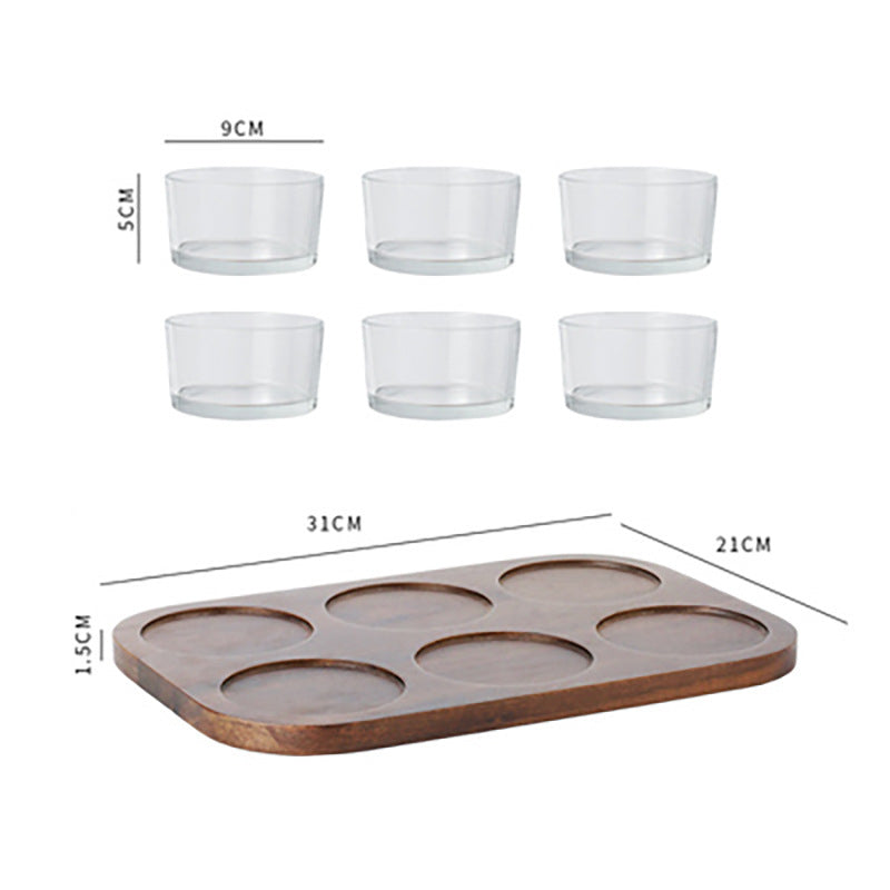 Fashionable Household Coffee Table and Fruit Tray