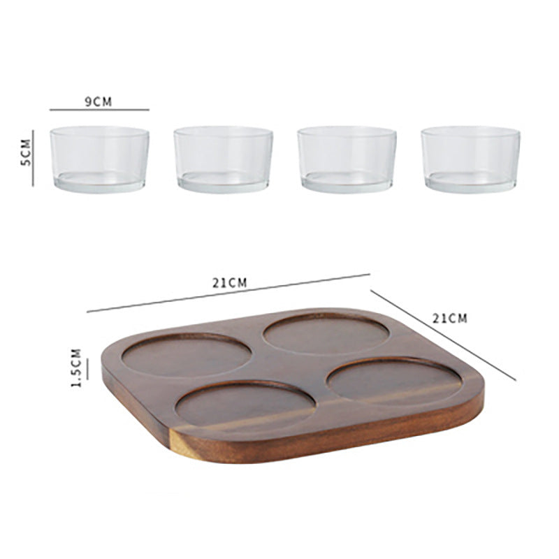 Fashionable Household Coffee Table and Fruit Tray