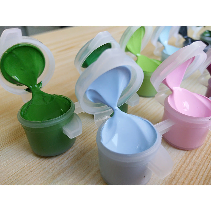 Creative Colour Flower Basket DIY Digital Painting Set